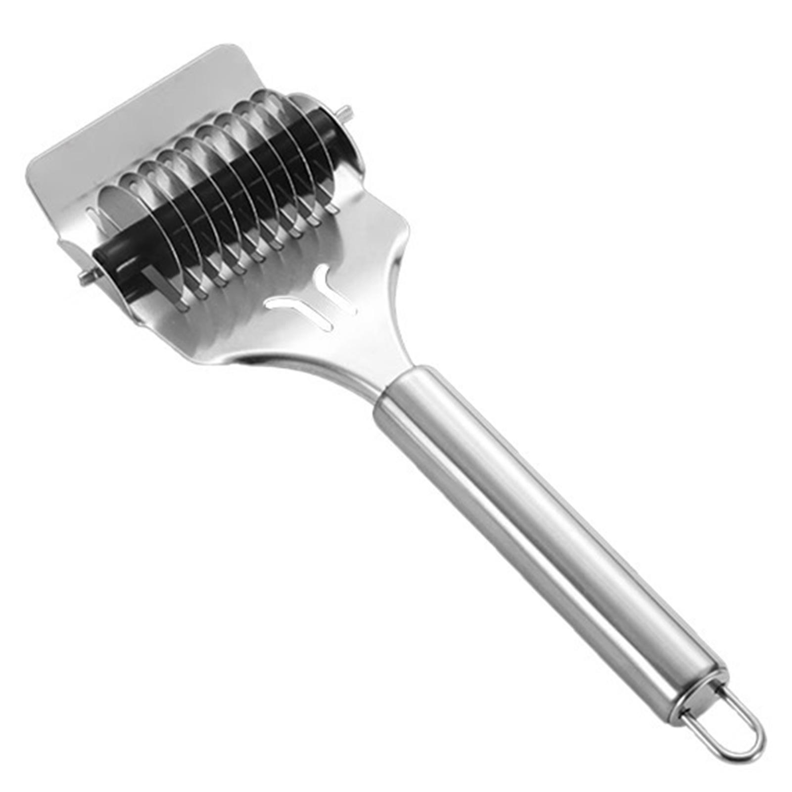 Pasta Noodles Dough Cutter Stainless Steel Manual Noodle Cutter Rolling Spaghetti Maker Pressing Pasta Machine Cooking Gadget
Pasta Noodles Dough Cutter Stainless Steel Manual Noodle Cutter Rolling Spaghetti Maker Pressing Pasta Machine Cooking Gadget