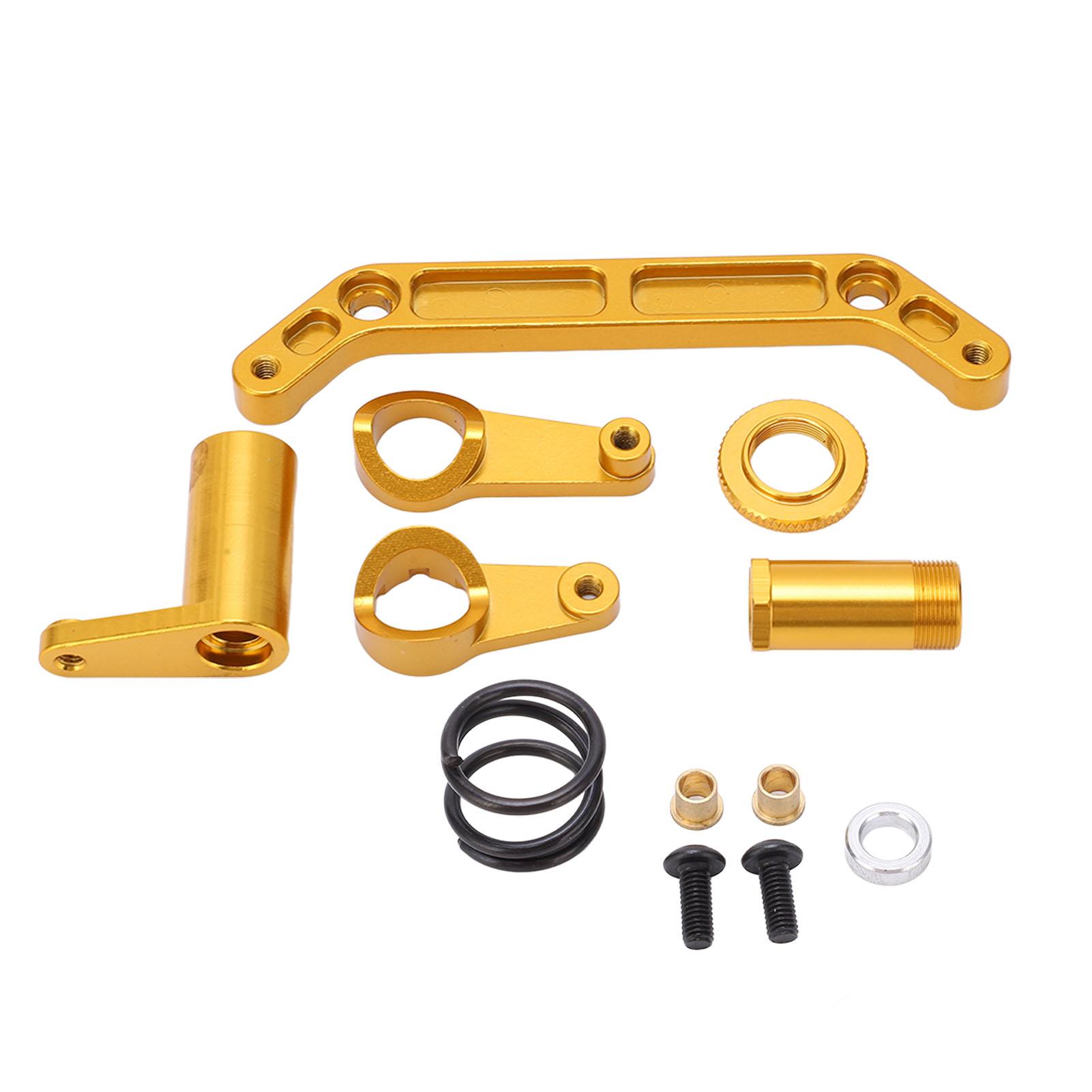 Aluminum Alloy Steering Group Assembly Set for JLB for Monster Truck Series 1 10 RC CarGold золотий
Aluminum Alloy Steering Group Assembly Set for JLB for Monster Truck Series 1 10 RC CarGold золотий