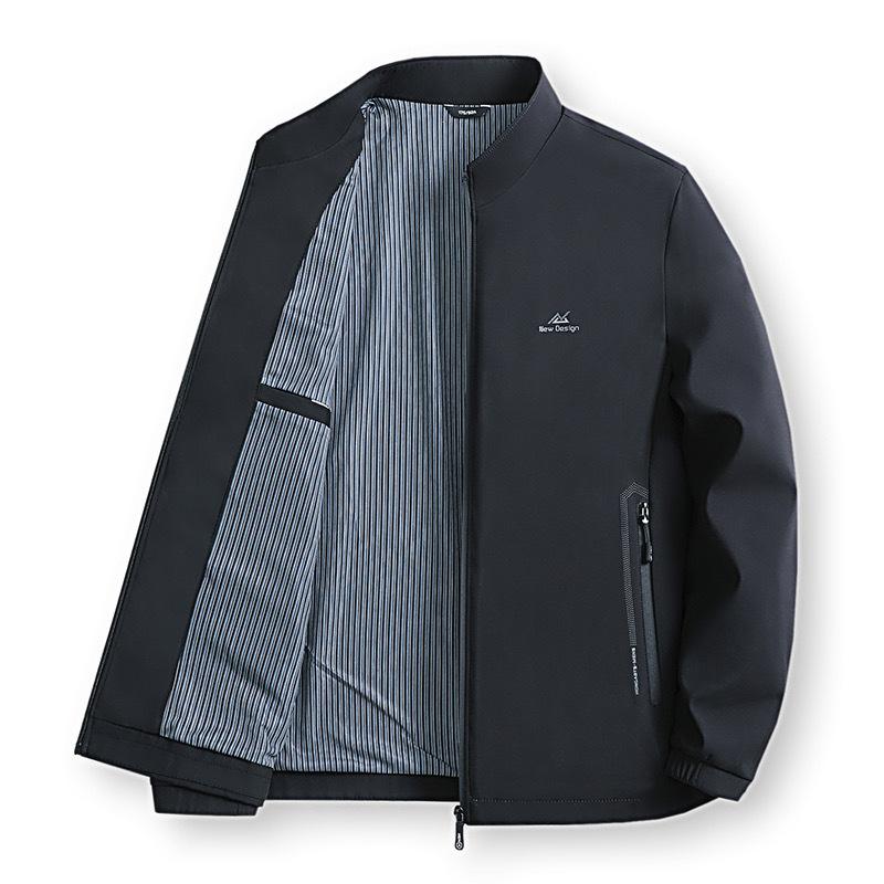 Spring Young Men s Jacket Men s Autumn and Winter New Middle-aged Korean Style Baseball Collar Casual Jacket L
Spring Young Men s Jacket Men s Autumn and Winter New Middle-aged Korean Style Baseball Collar Casual Jacket L