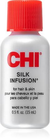 CHI Silk Infusion регенерирующая сыворотка для сухих и поврежденных волос. TU прозрачный
CHI Silk Infusion регенерирующая сыворотка для сухих и поврежденных волос. TU прозрачный