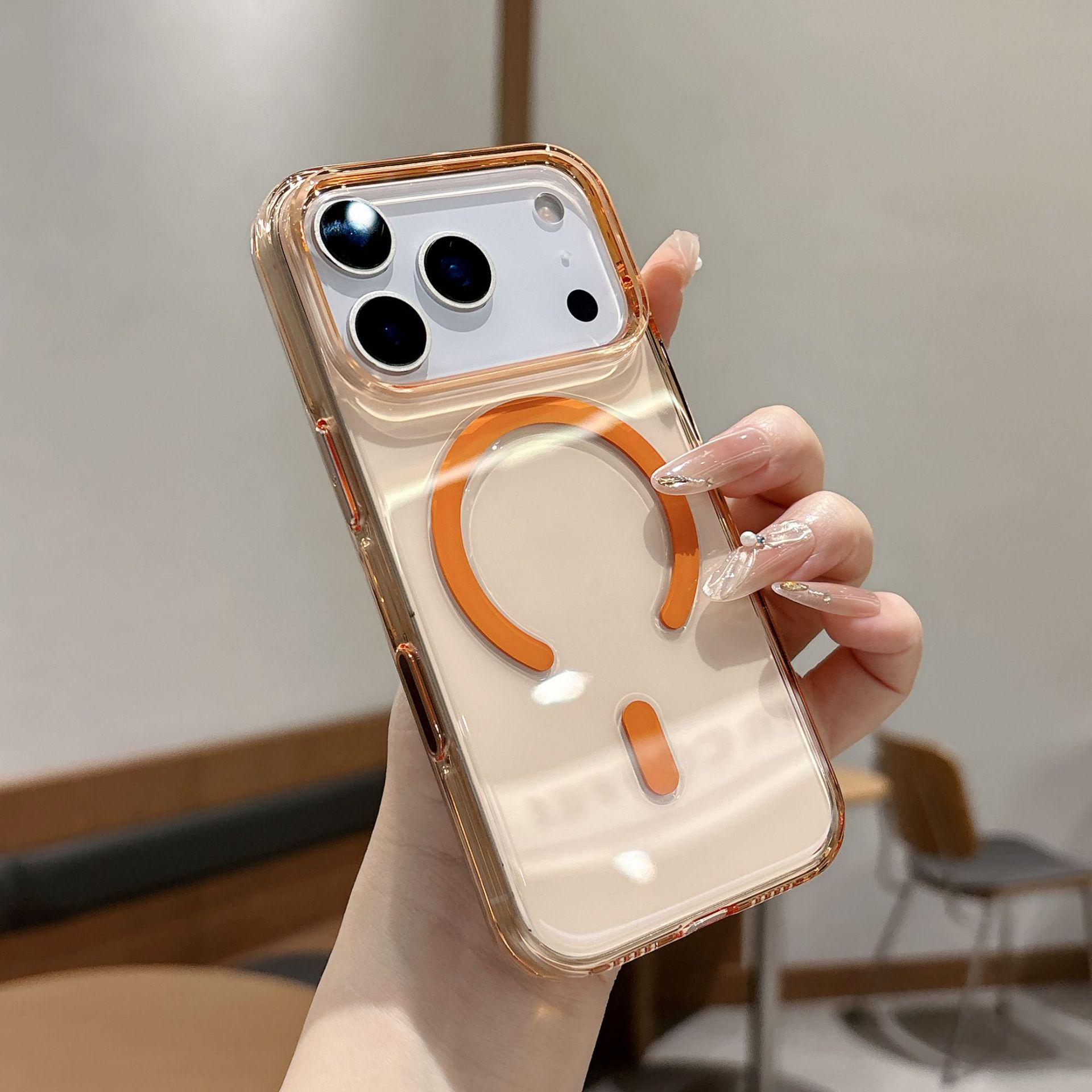 Магнитный прозрачный противоударный чехол для iPhone 16/17 Pro Max 16 Pro
Магнитный прозрачный противоударный чехол для iPhone 16/17 Pro Max 16 Pro