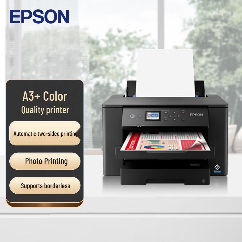 Epson WF-7318 A3+ Wide-Format Color Inkjet Printer with Dual Trays CN plug (adapter included)
Epson WF-7318 A3+ Wide-Format Color Inkjet Printer with Dual Trays CN plug (adapter included)