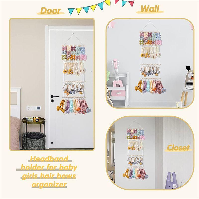 BHBL Headband Holder Hair Bows Organizer for Girls, Baby Headbands Hair Accessories Kids Room Organizer and Storage China Mainland
BHBL Headband Holder Hair Bows Organizer for Girls, Baby Headbands Hair Accessories Kids Room Organizer and Storage China Mainland