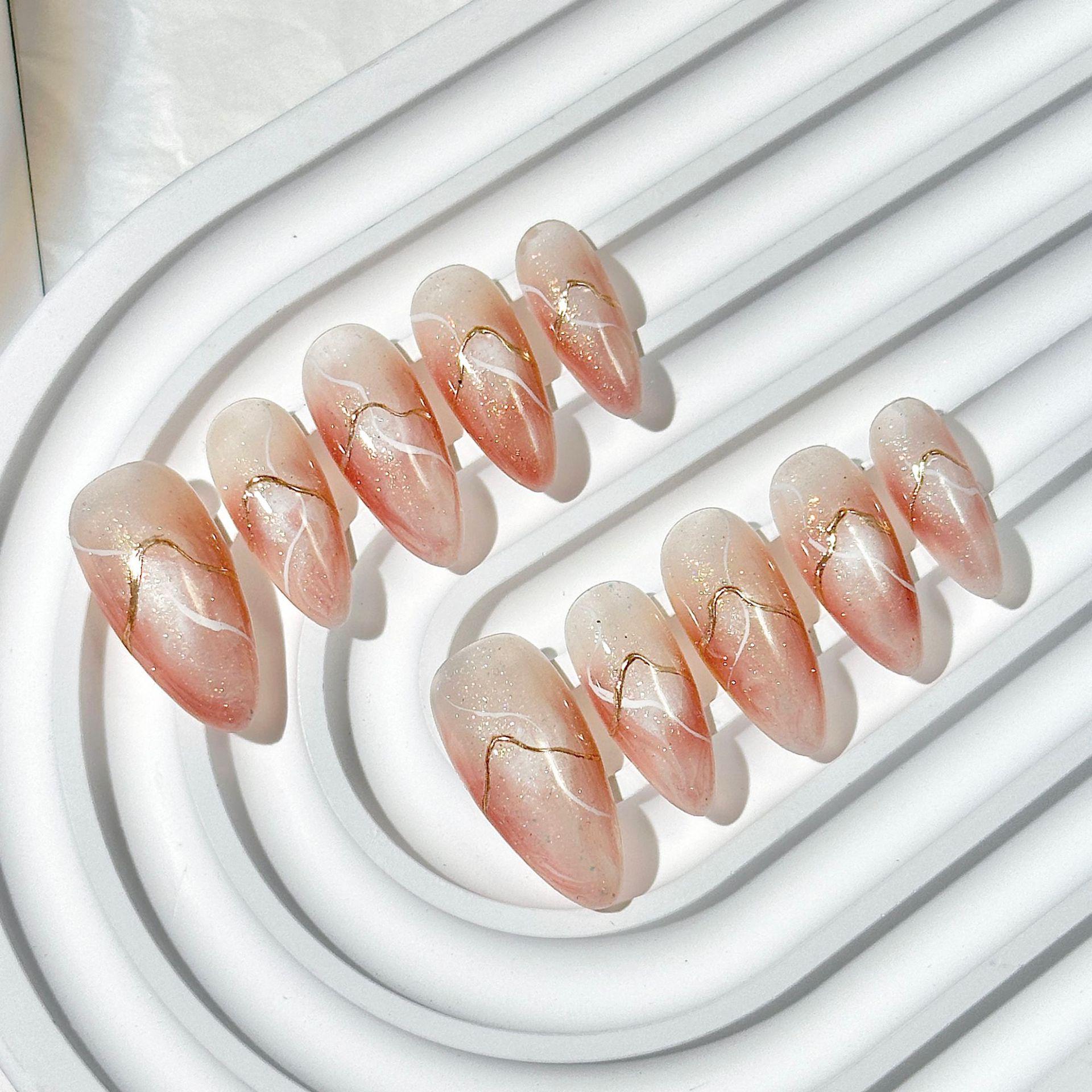Handmade Ombre Press-On Nails - Medium Almond Shape False Nails for a High-End Look
Handmade Ombre Press-On Nails - Medium Almond Shape False Nails for a High-End Look