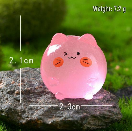 Adorable Luminous Cat Resin Ornament for DIY Micro Landscapes
Adorable Luminous Cat Resin Ornament for DIY Micro Landscapes