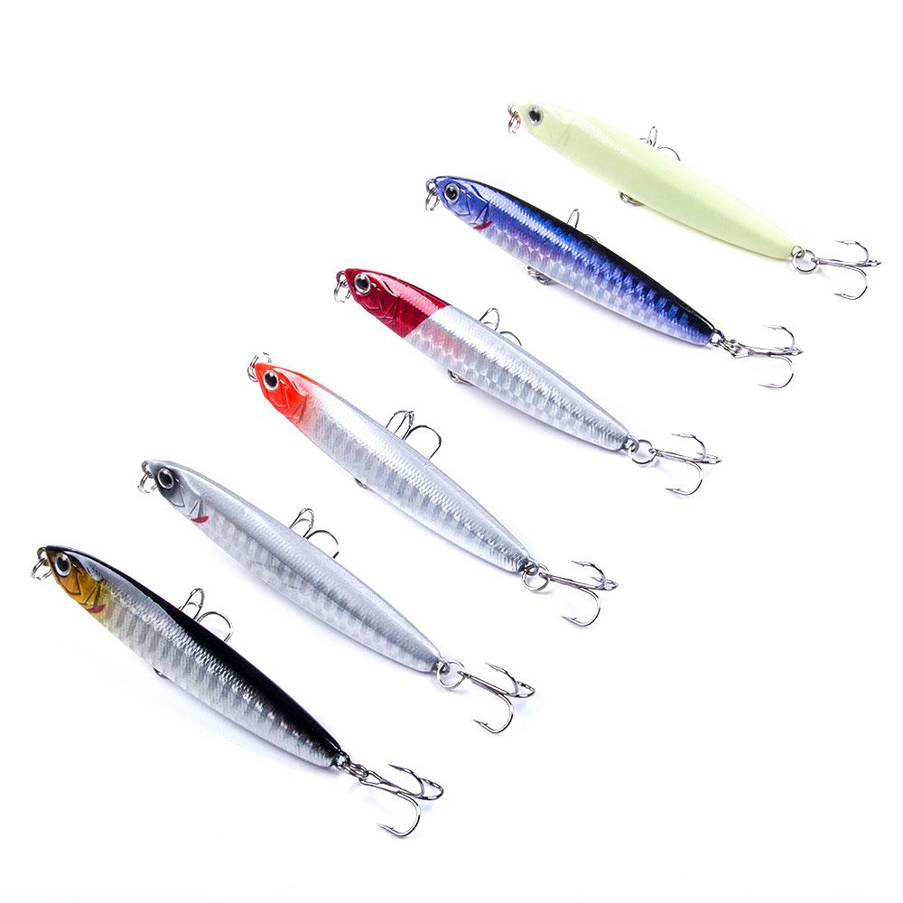 Hengjia 10 см воблер-карандаш, рыболовная приманка, бионическая тонущая приманка для окуня, жесткие пластиковые снасти, партия 6
Hengjia 10 см воблер-карандаш, рыболовная приманка, бионическая тонущая приманка для окуня, жесткие пластиковые снасти, партия 6