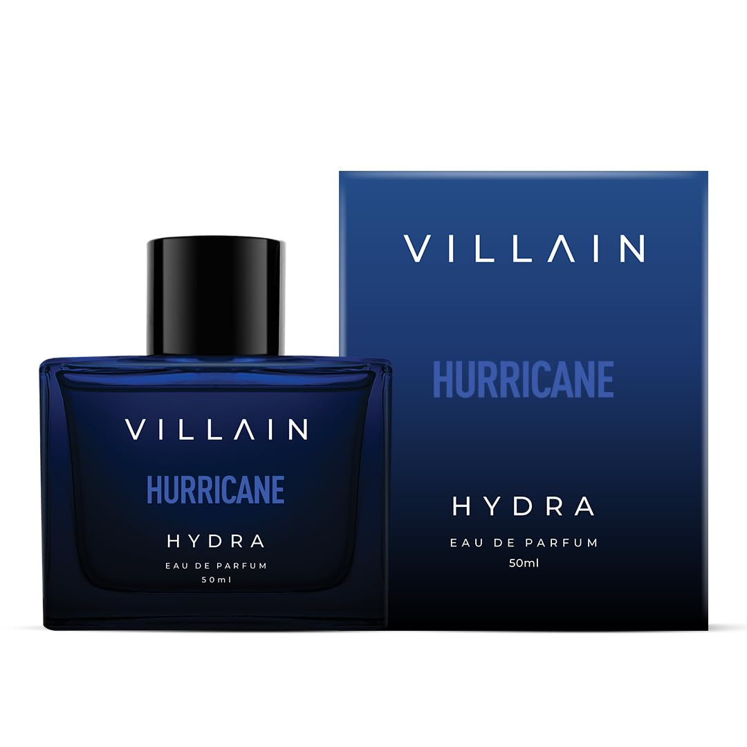 Villain Hurricane Hydra Perfume for Man -50ml Long Lasting Smell | Premium Luxury Aquatic Fragrance Gift For Men 50ML
Villain Hurricane Hydra Perfume for Man -50ml Long Lasting Smell | Premium Luxury Aquatic Fragrance Gift For Men 50ML