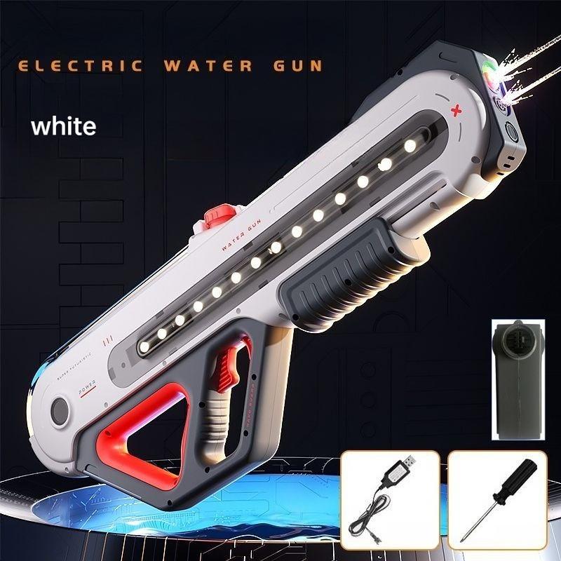 23.6in Large Electric Water Gun Toy Dual Outlet Automatic Water Absorption Water Pistol Pool Summer Toy for Boys Adult Gifts
23.6in Large Electric Water Gun Toy Dual Outlet Automatic Water Absorption Water Pistol Pool Summer Toy for Boys Adult Gifts