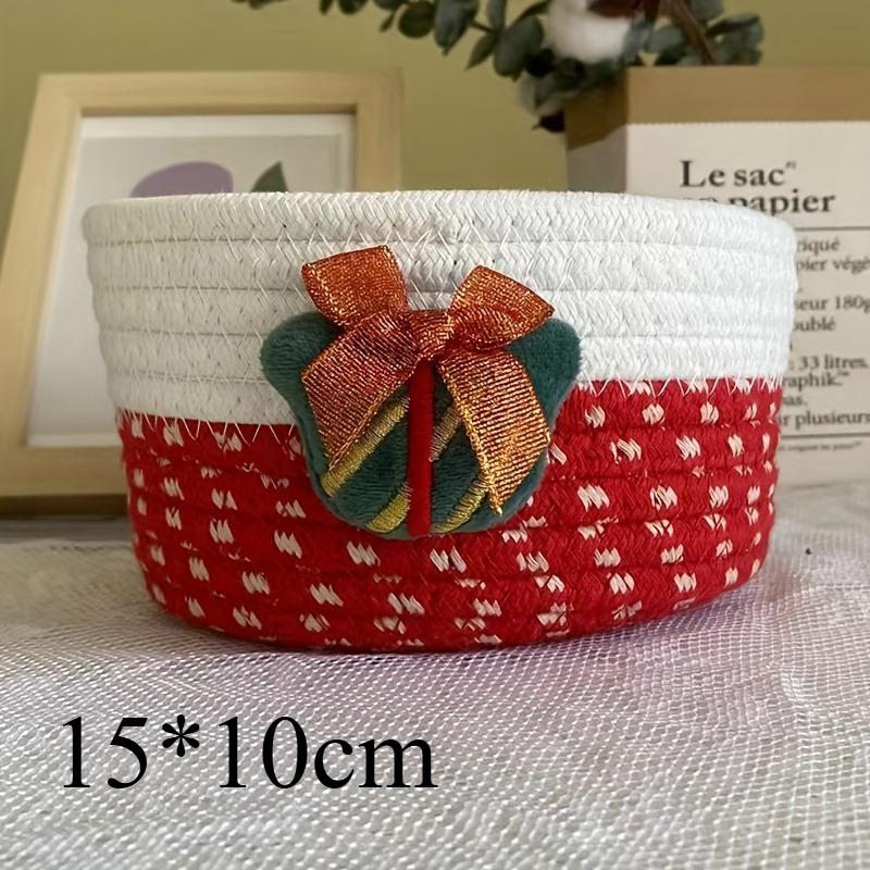 1pc Festive Red Fabric Christmas Storage Basket - Perfect for Gifts & Toys, Ideal Holiday Decor
1pc Festive Red Fabric Christmas Storage Basket - Perfect for Gifts & Toys, Ideal Holiday Decor
