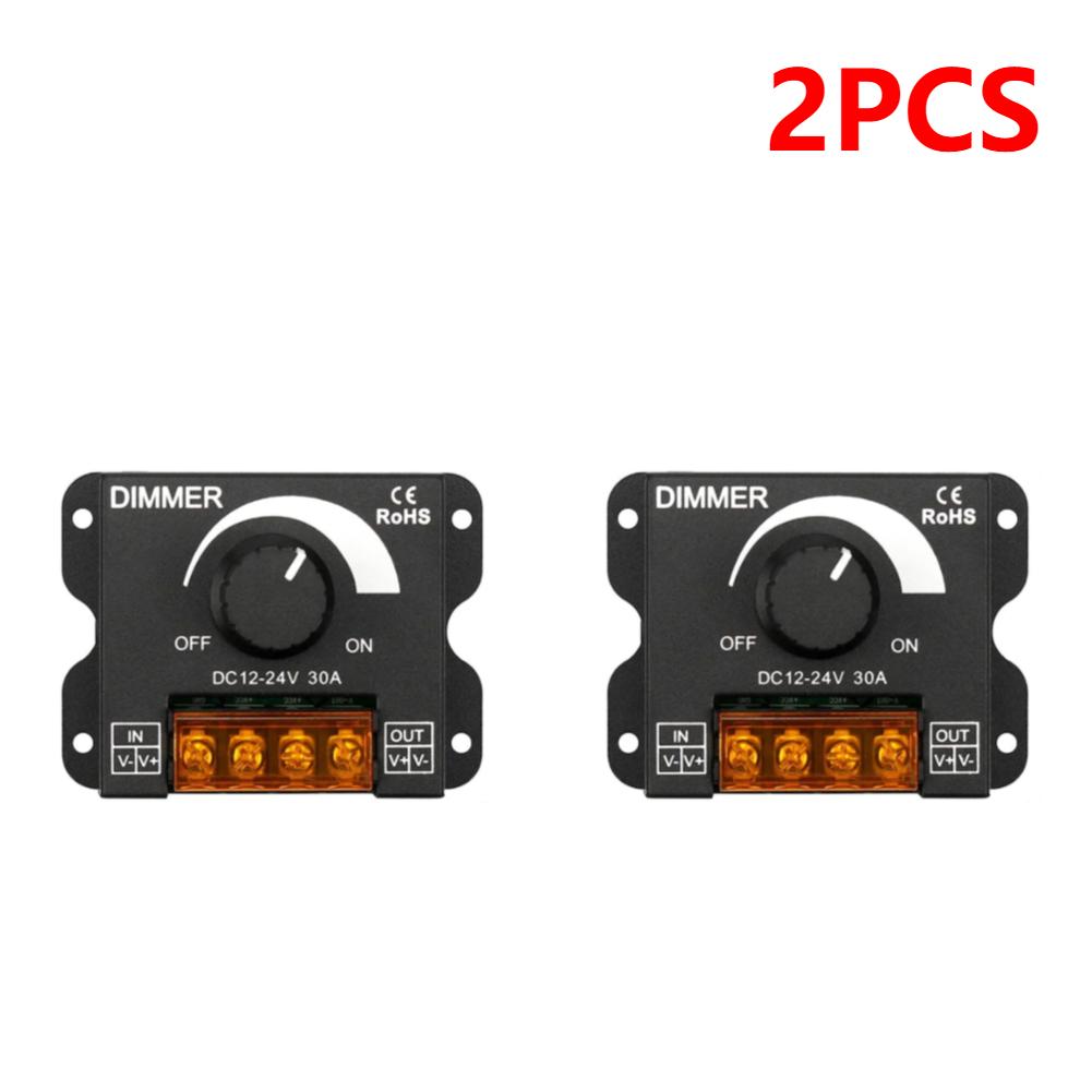 2-10PCS DC 12V-24V LED Dimmer Switch 30A LED Monochrome Controller PWM Digital Stepless Dimming for Lamp Strip Single Color Lamp
2-10PCS DC 12V-24V LED Dimmer Switch 30A LED Monochrome Controller PWM Digital Stepless Dimming for Lamp Strip Single Color Lamp
