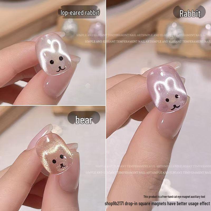 Heart Rabbit Cat Eye Magnet 2025: Multifunctional Nail Salon Tool Small Folded-Ear Rabbit Mold
Heart Rabbit Cat Eye Magnet 2025: Multifunctional Nail Salon Tool Small Folded-Ear Rabbit Mold