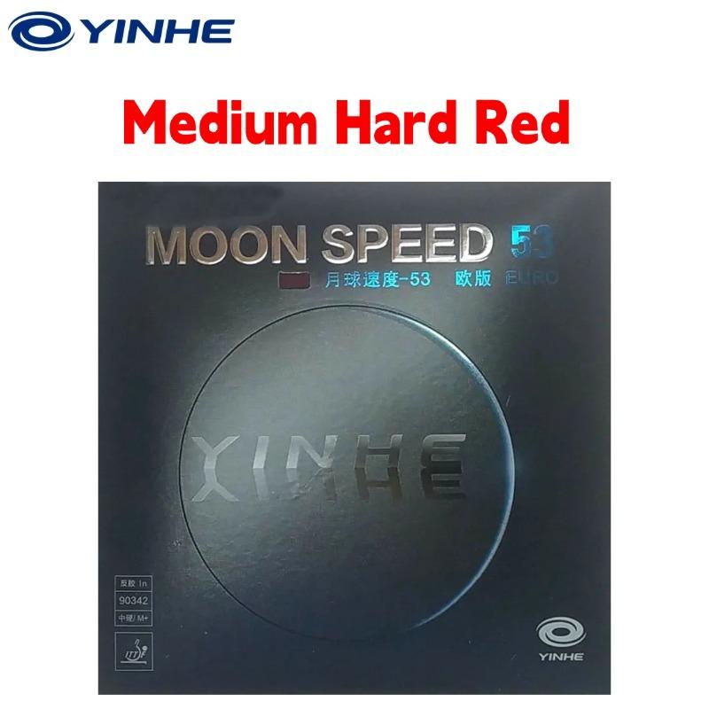 Original YINHE Moon Speed 53 EURO Table Tennis Rubber MAX Tense High Elastic Internal Energy Galaxy Ping Pong Sponge With ITTF
Original YINHE Moon Speed 53 EURO Table Tennis Rubber MAX Tense High Elastic Internal Energy Galaxy Ping Pong Sponge With ITTF