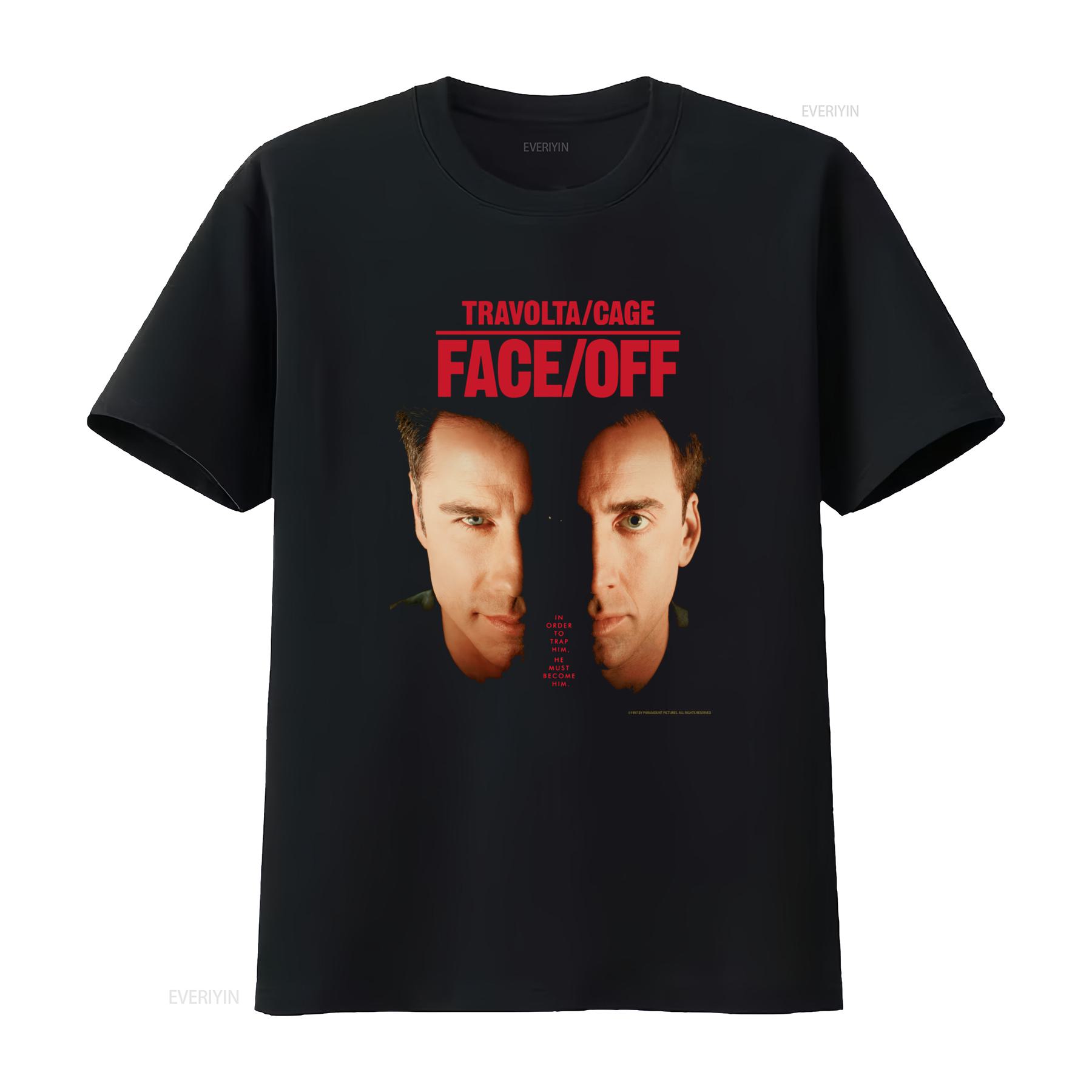 Face Off Movie T Shirt 1997 Action Cult Classic Travolta Cage John Woo Design vintage Washed Breathable Top For Everyday Wear 4XL
Face Off Movie T Shirt 1997 Action Cult Classic Travolta Cage John Woo Design vintage Washed Breathable Top For Everyday Wear 4XL