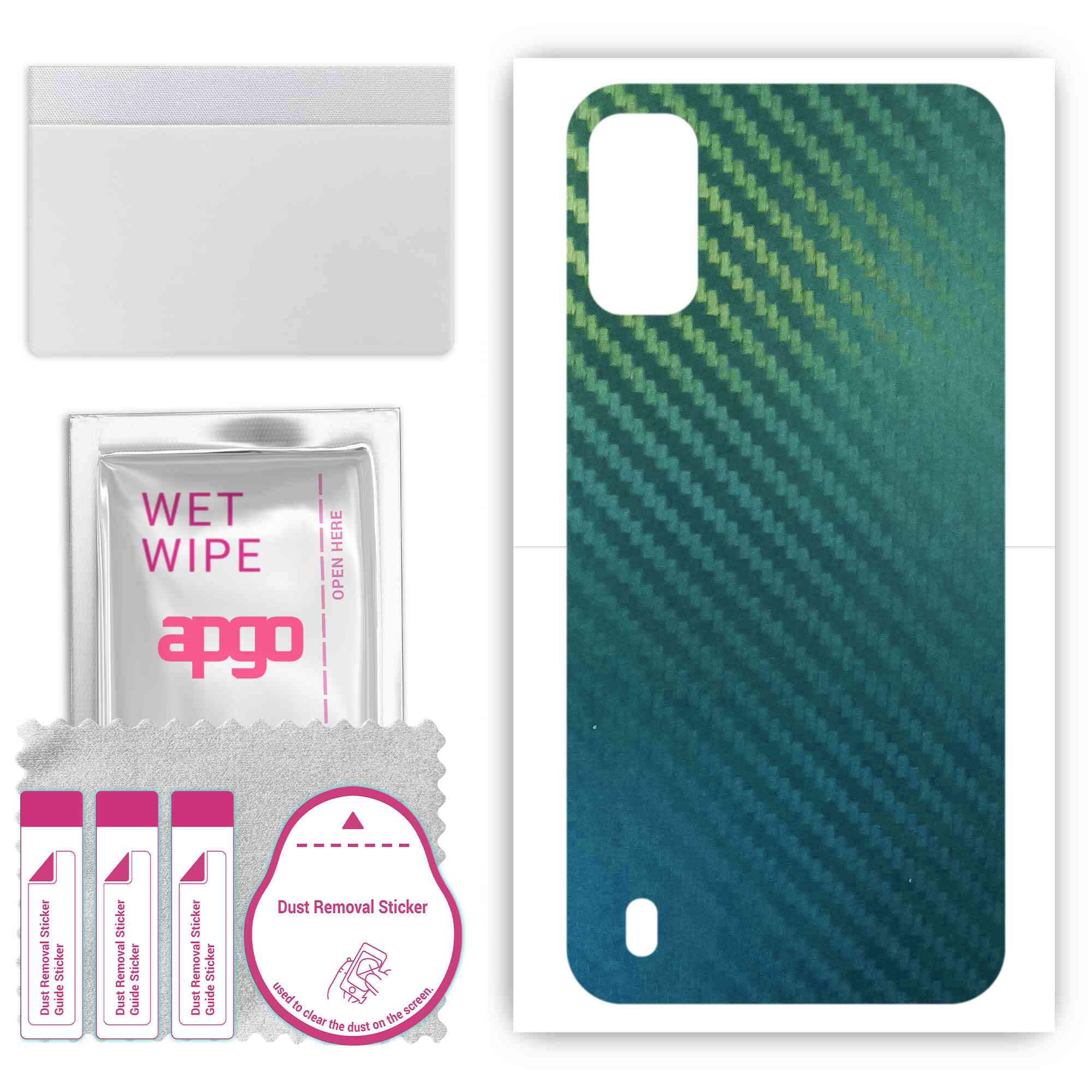 apgo Protective Skin Sticker for the back compatible with Tecno Pop 5S, Wrap Film, Foil, Vinyl - Pattern Carbon Chameleon CAKA1
apgo Protective Skin Sticker for the back compatible with Tecno Pop 5S, Wrap Film, Foil, Vinyl - Pattern Carbon Chameleon CAKA1
