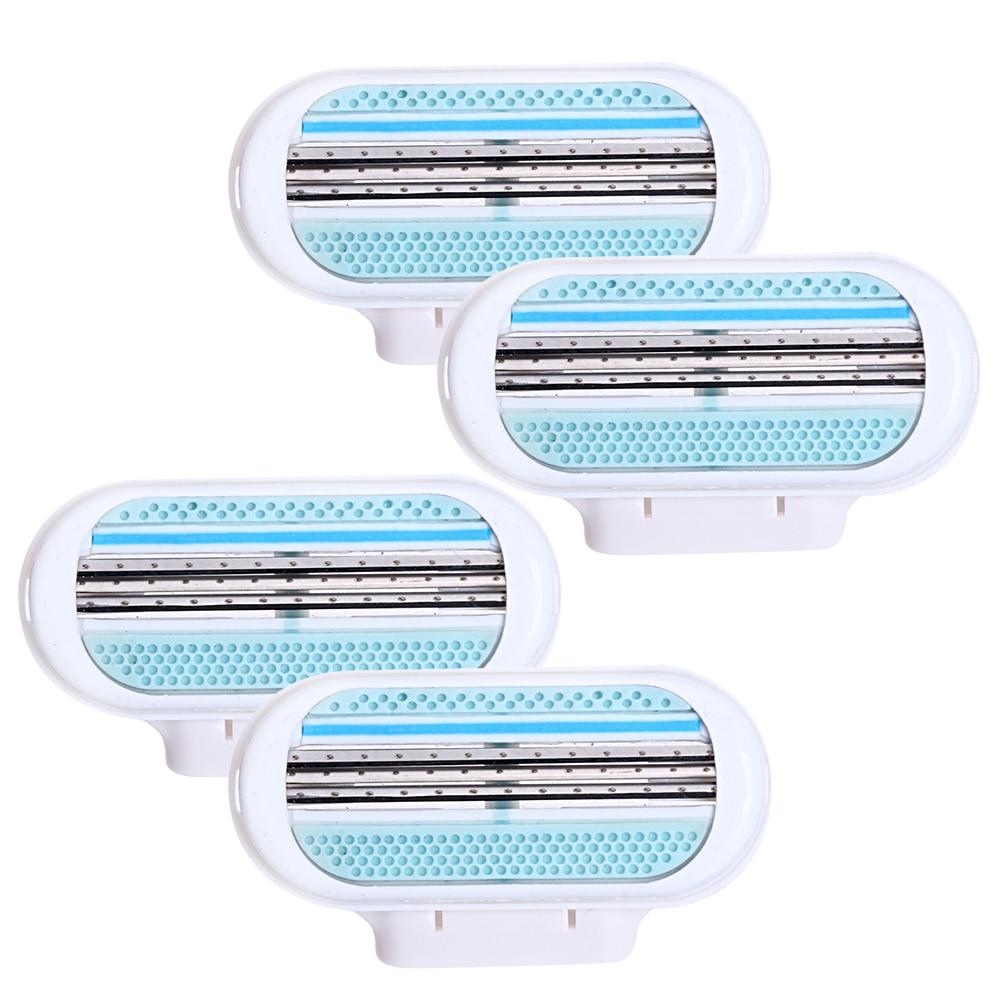 4 шт./лот, лезвие для бритья для женщин, точилка для лезвий, 3-слойная женская головка лезвий для бритвы
4 шт./лот, лезвие для бритья для женщин, точилка для лезвий, 3-слойная женская головка лезвий для бритвы