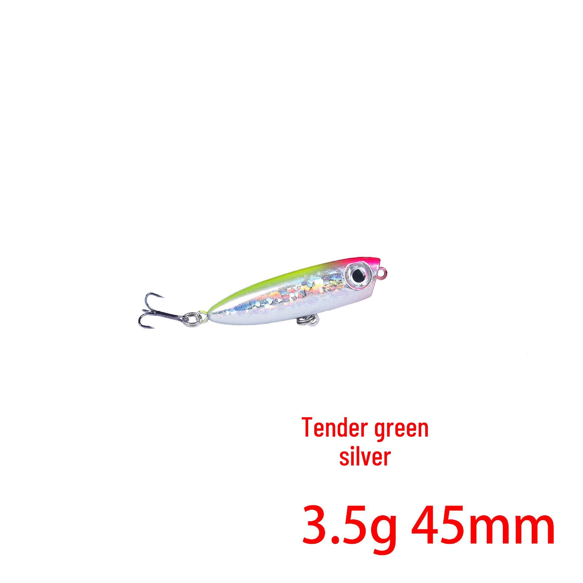 Zig-Zag Surface Popper Minnow Lure 3.5g 4.5cm for Bass Fishing
Zig-Zag Surface Popper Minnow Lure 3.5g 4.5cm for Bass Fishing