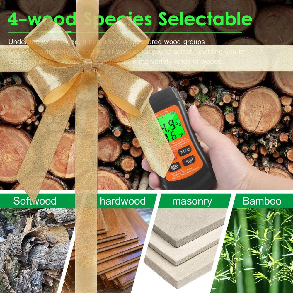 2Pin Wood Digital Moisture Meter with Backlit LCD Ygrometer Water Leak Detector for Building Material Firewood Walls Paper Floor China Mainland
2Pin Wood Digital Moisture Meter with Backlit LCD Ygrometer Water Leak Detector for Building Material Firewood Walls Paper Floor China Mainland