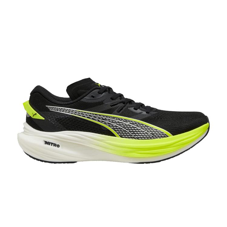 Puma Deviate Nitro 3 Wide Black Yellow Alert Men Sneakers 378449-03 44
Puma Deviate Nitro 3 Wide Black Yellow Alert Men Sneakers 378449-03 44
