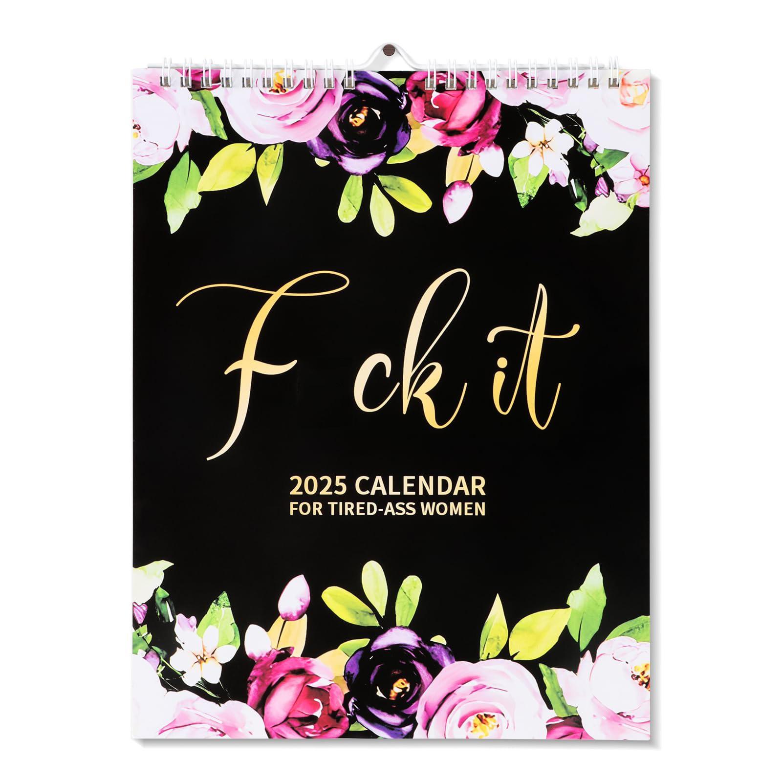 2025 Monthly Wall Calendar for Women Floral Design, Humor & Motivation, Perfect Gift for Home or Office
2025 Monthly Wall Calendar for Women Floral Design, Humor & Motivation, Perfect Gift for Home or Office