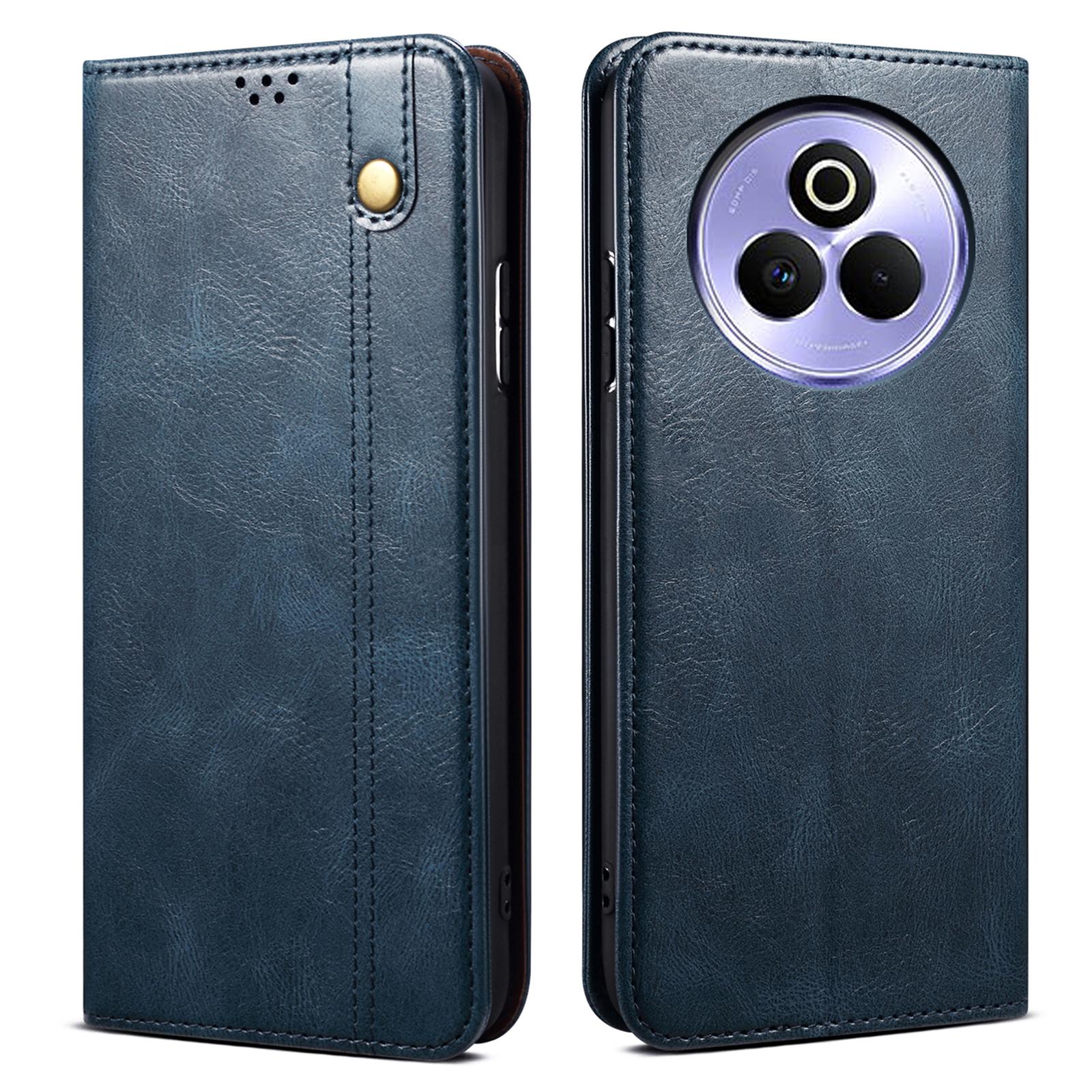 For Realme P3 Pro 5G Case Crazy Horse Texture Waxy Leather Wallet Stand Phone Cover Blue
For Realme P3 Pro 5G Case Crazy Horse Texture Waxy Leather Wallet Stand Phone Cover Blue