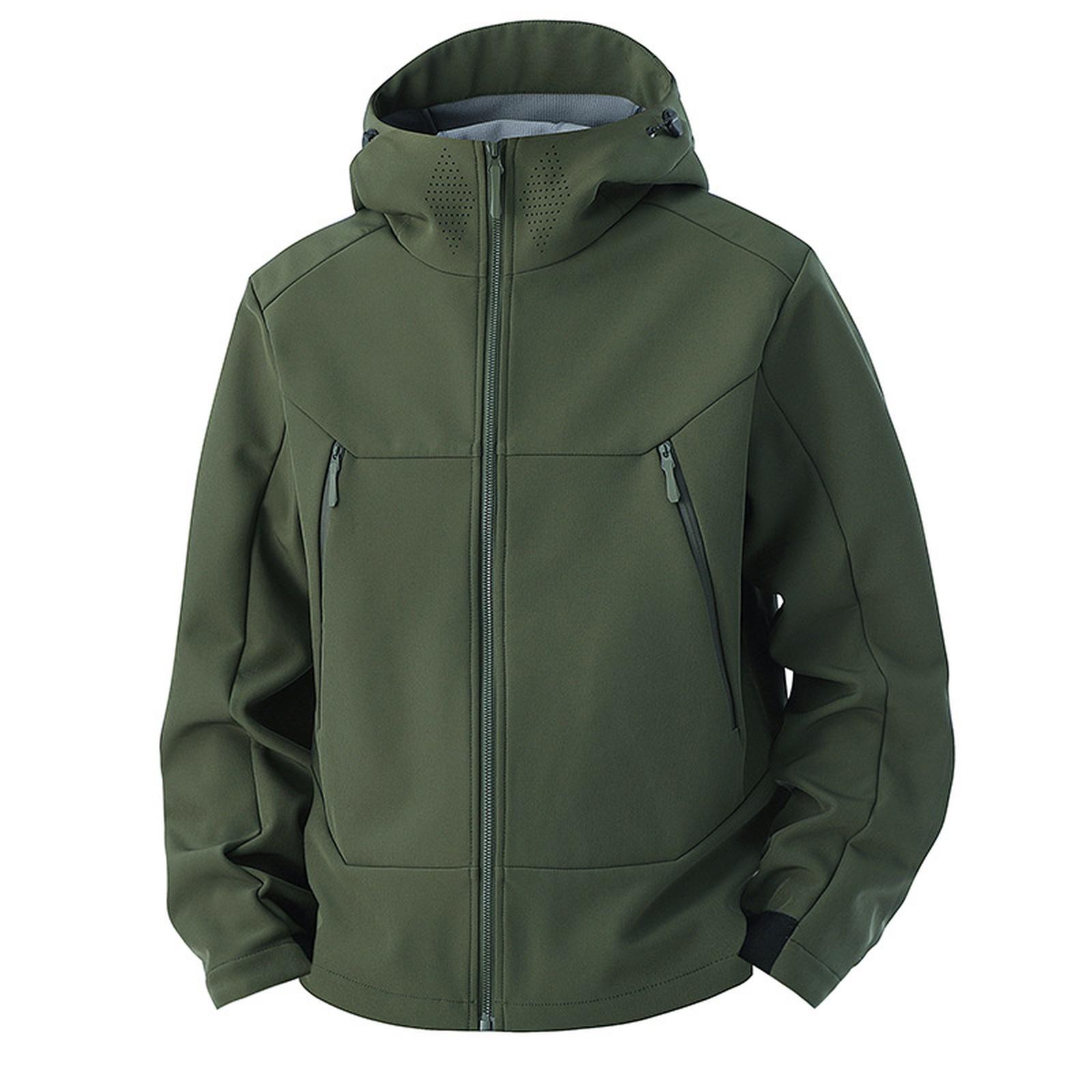 Men s Casual Sports Hooded Blazers Outerwear Outdoor Windproof Waterproof Travel Mountaineering Clothing XXXL армія зелений колір
Men s Casual Sports Hooded Blazers Outerwear Outdoor Windproof Waterproof Travel Mountaineering Clothing XXXL армія зелений колір