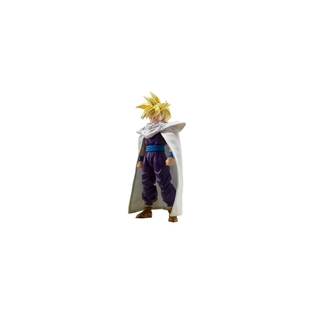 TAMASHII NATIONS S.H. Figuarts Dragon Ball Z Super Saiyan Gohan 110mm PVC ABS Fabric Action Figure
TAMASHII NATIONS S.H. Figuarts Dragon Ball Z Super Saiyan Gohan 110mm PVC ABS Fabric Action Figure