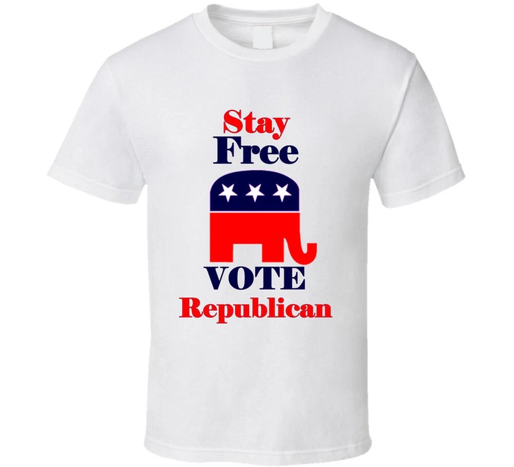 Stay Free Vote Republican Conservative Election Right Gift T Shirt 3XL
Stay Free Vote Republican Conservative Election Right Gift T Shirt 3XL