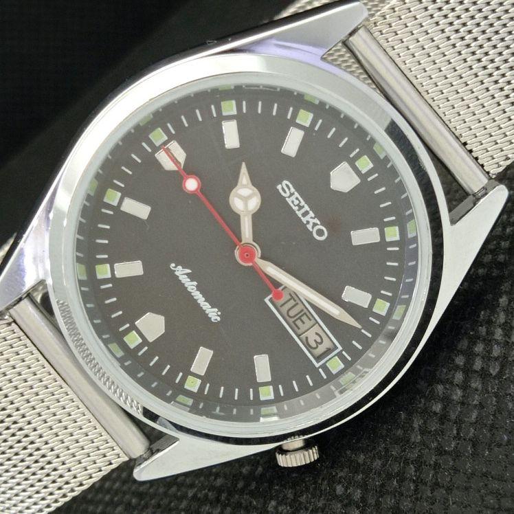 REFURBISHED VINTAGE SEIKO AUTO 7009A JAPAN MENS D/D BLACK WATCH 610b-a318049-2 SKU610b-a318049
REFURBISHED VINTAGE SEIKO AUTO 7009A JAPAN MENS D/D BLACK WATCH 610b-a318049-2 SKU610b-a318049