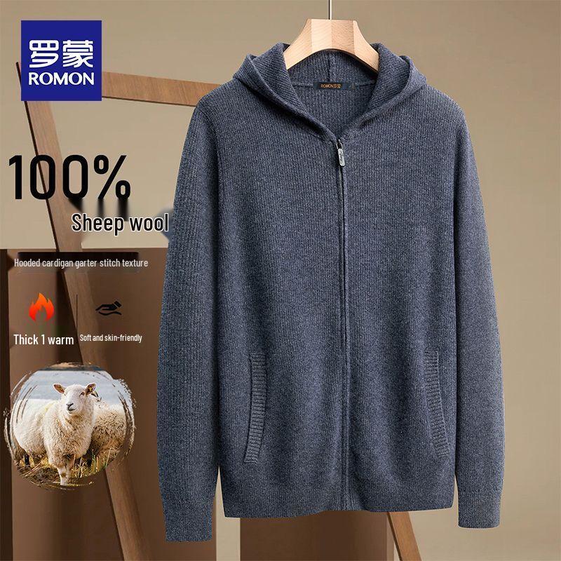 Мужской кардиган с капюшоном Luomeng из 100% шерсти ягненка 2XL
Мужской кардиган с капюшоном Luomeng из 100% шерсти ягненка 2XL