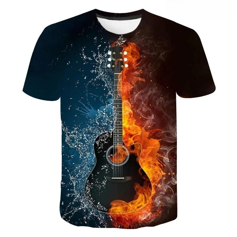 Guitar Fashion Best-selling 3D Print Men’s T-shirt Summer Daily Outdoor Sports Holiday Fitness Quick Dry Breathable Street Wear 6XL
Guitar Fashion Best-selling 3D Print Men’s T-shirt Summer Daily Outdoor Sports Holiday Fitness Quick Dry Breathable Street Wear 6XL