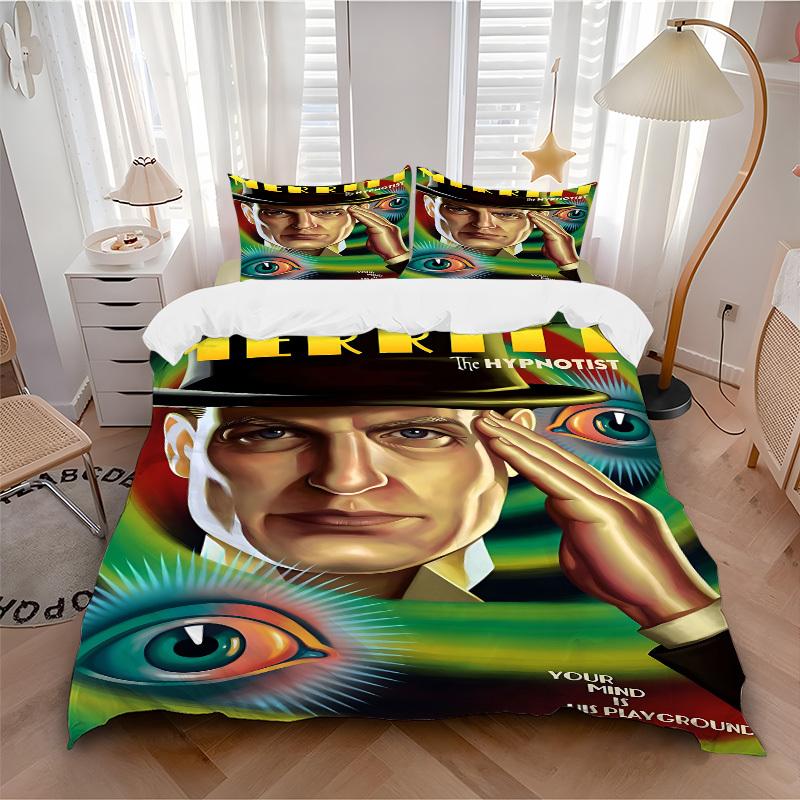 3pcs Now You See Me Bedding Set, Soft Polyester Duvet Cover and Pillowcases Machine Washable Seasons all suitable 85 135x200cm
3pcs Now You See Me Bedding Set, Soft Polyester Duvet Cover and Pillowcases Machine Washable Seasons all suitable 85 135x200cm