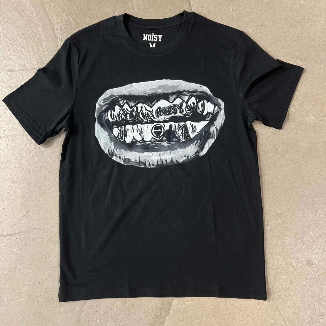 Y2K Punk Goth T Shirt Hip Hop Fashion Personality Loose Short Sleeved Harajuku Casual Mens and Womens Streetwear Round Neck Tops 4XL
Y2K Punk Goth T Shirt Hip Hop Fashion Personality Loose Short Sleeved Harajuku Casual Mens and Womens Streetwear Round Neck Tops 4XL