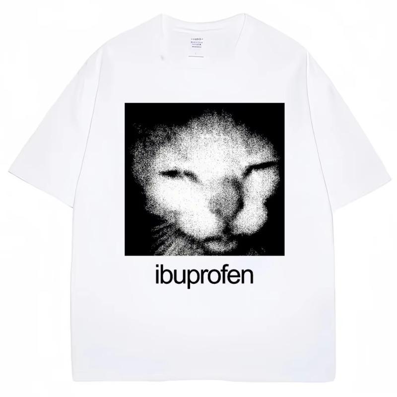 Vintage Funny Ibuprofen Cat Meme Graphic T Shirt Men Women Humor Fashion T Shirts Oversized Cotton Casual Streetwear T-shirts XXXL
Vintage Funny Ibuprofen Cat Meme Graphic T Shirt Men Women Humor Fashion T Shirts Oversized Cotton Casual Streetwear T-shirts XXXL