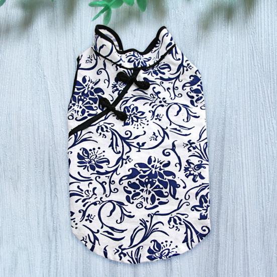 Красивый дышащий костюм Тан для собаки Cheongsam с косой пряжкой на лето
Красивый дышащий костюм Тан для собаки Cheongsam с косой пряжкой на лето