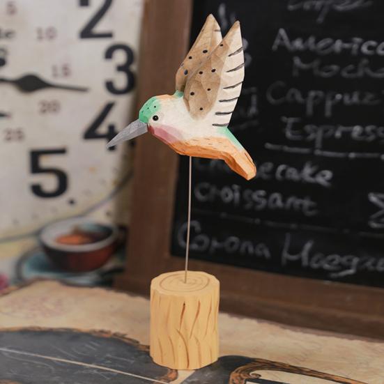 Yousheng Wood Carving Hummingbird Ornament with Tree Stump/Bell Handcrafted Bird Figurine Statue Sculpture Home Office Desktop Decoration B фіолетовий
Yousheng Wood Carving Hummingbird Ornament with Tree Stump/Bell Handcrafted Bird Figurine Statue Sculpture Home Office Desktop Decoration B фіолетовий