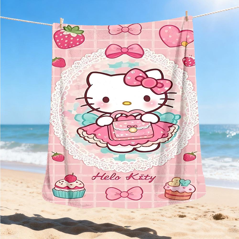 1pc Hello Kitty x Pokémon Outdoor Blanket Lightweight Flannel Throw For Travel, Camping, Livingroom, Couch, Chair Soft 80x120cm
1pc Hello Kitty x Pokémon Outdoor Blanket Lightweight Flannel Throw For Travel, Camping, Livingroom, Couch, Chair Soft 80x120cm