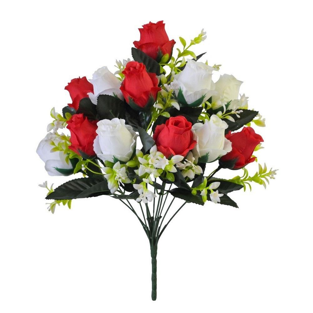 New 12 Heads Artificial Rose Bouquet Two Colors DIY simulation Roses Home Decor Wedding Decorations Silk Roses
New 12 Heads Artificial Rose Bouquet Two Colors DIY simulation Roses Home Decor Wedding Decorations Silk Roses