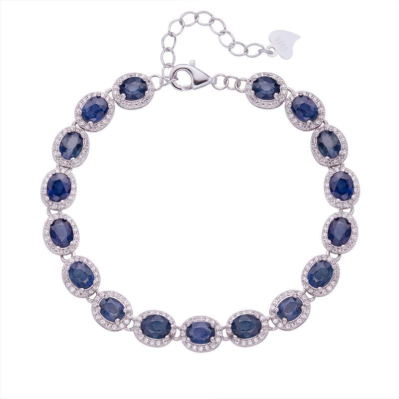Earrings Color Treasure Jewelry Natural Sapphire Bracelet Women S S925 Silver Light Luxury Premium Sense
Earrings Color Treasure Jewelry Natural Sapphire Bracelet Women S S925 Silver Light Luxury Premium Sense
