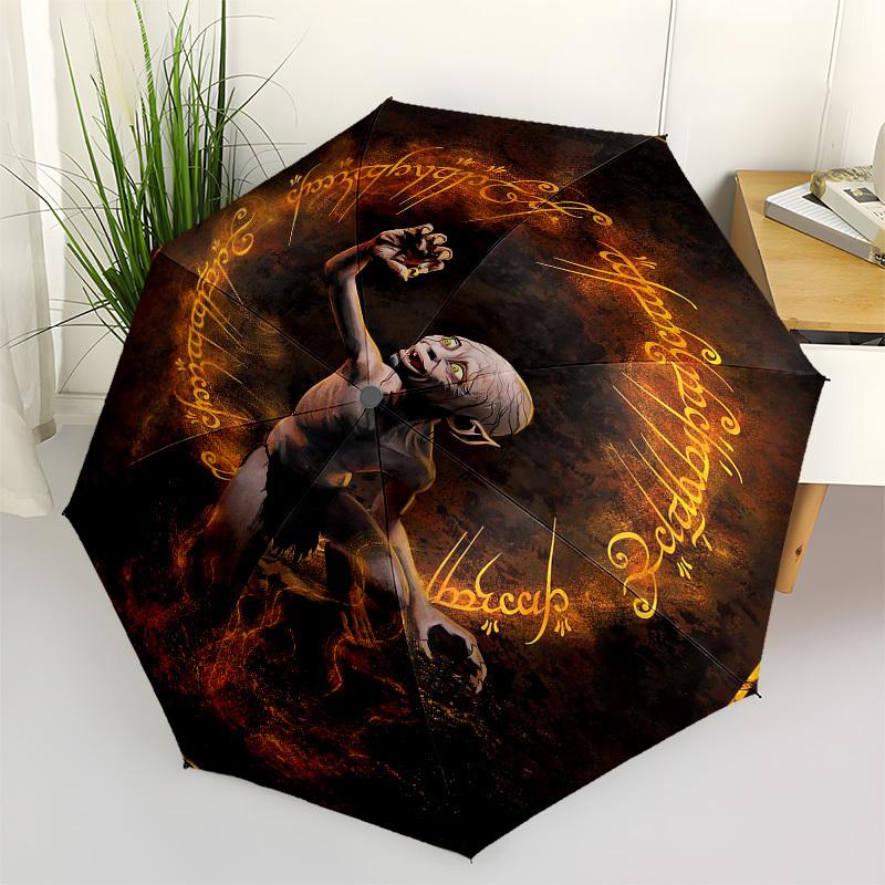 1pc Gollum Holding Precious Ring Umbrella with Plastic Handle,Suitable for All Seasons Travel Outdoor Multi-functional UmbrellaDCS055
1pc Gollum Holding Precious Ring Umbrella with Plastic Handle,Suitable for All Seasons Travel Outdoor Multi-functional UmbrellaDCS055