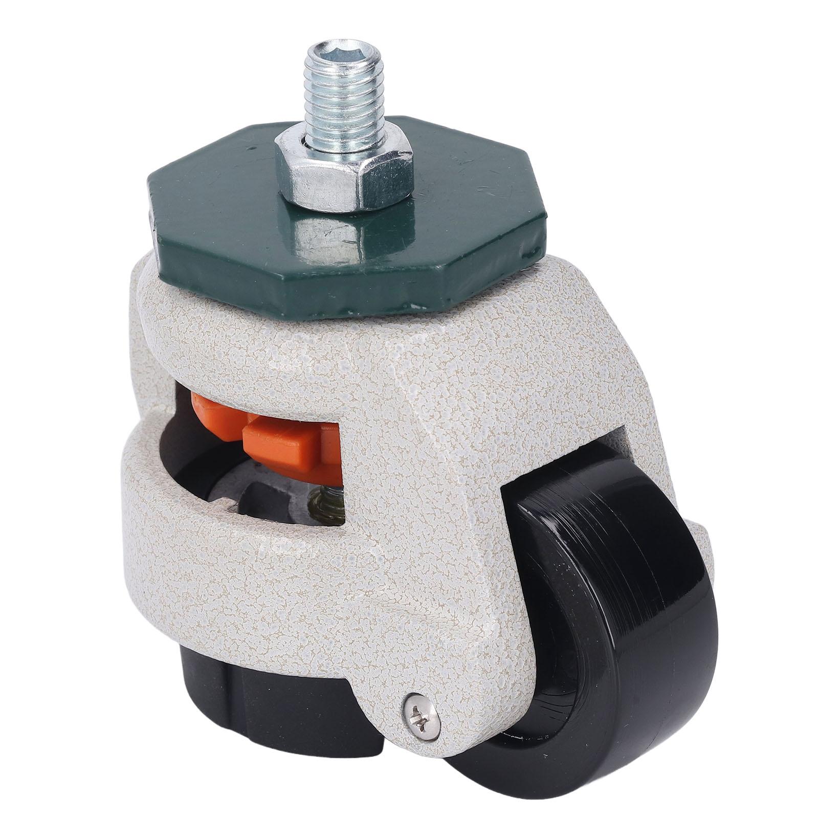 Leveling Stem Caster M12 Heavy Duty Adjustable with Ratchet Handle for Workbench Machine Equipment 51mm OD
Leveling Stem Caster M12 Heavy Duty Adjustable with Ratchet Handle for Workbench Machine Equipment 51mm OD