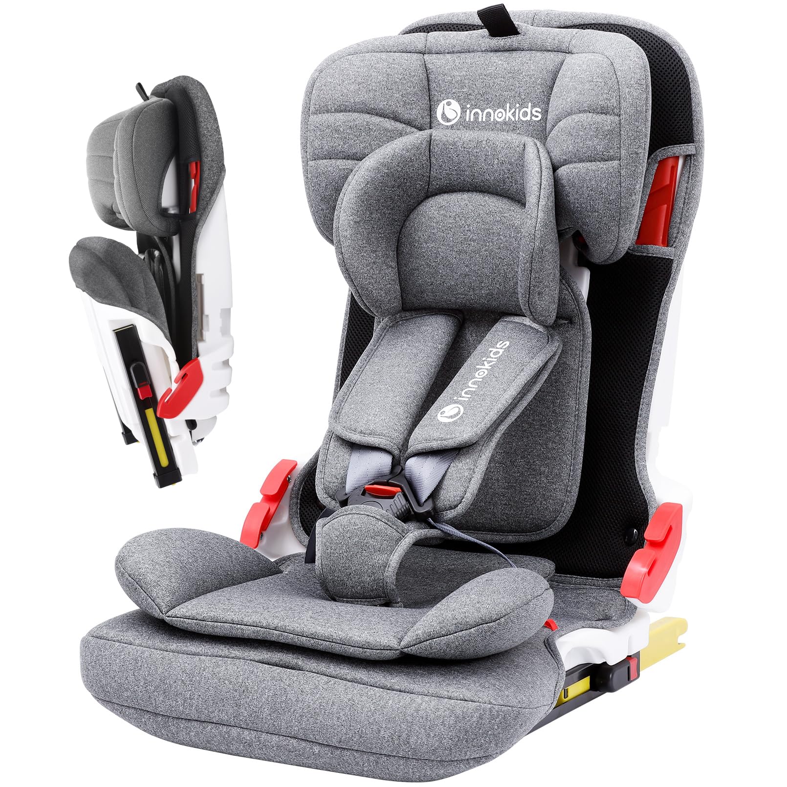 innokids Детское сиденье Бустер Сиденье ISOFIX Совместимое для Возраста от 1 до 11 лет Компактное Складное Легкое Портативное Автошеринг Моющееся Легко Устанавливается (Серый) серый
innokids Детское сиденье Бустер Сиденье ISOFIX Совместимое для Возраста от 1 до 11 лет Компактное Складное Легкое Портативное Автошеринг Моющееся Легко Устанавливается (Серый) серый