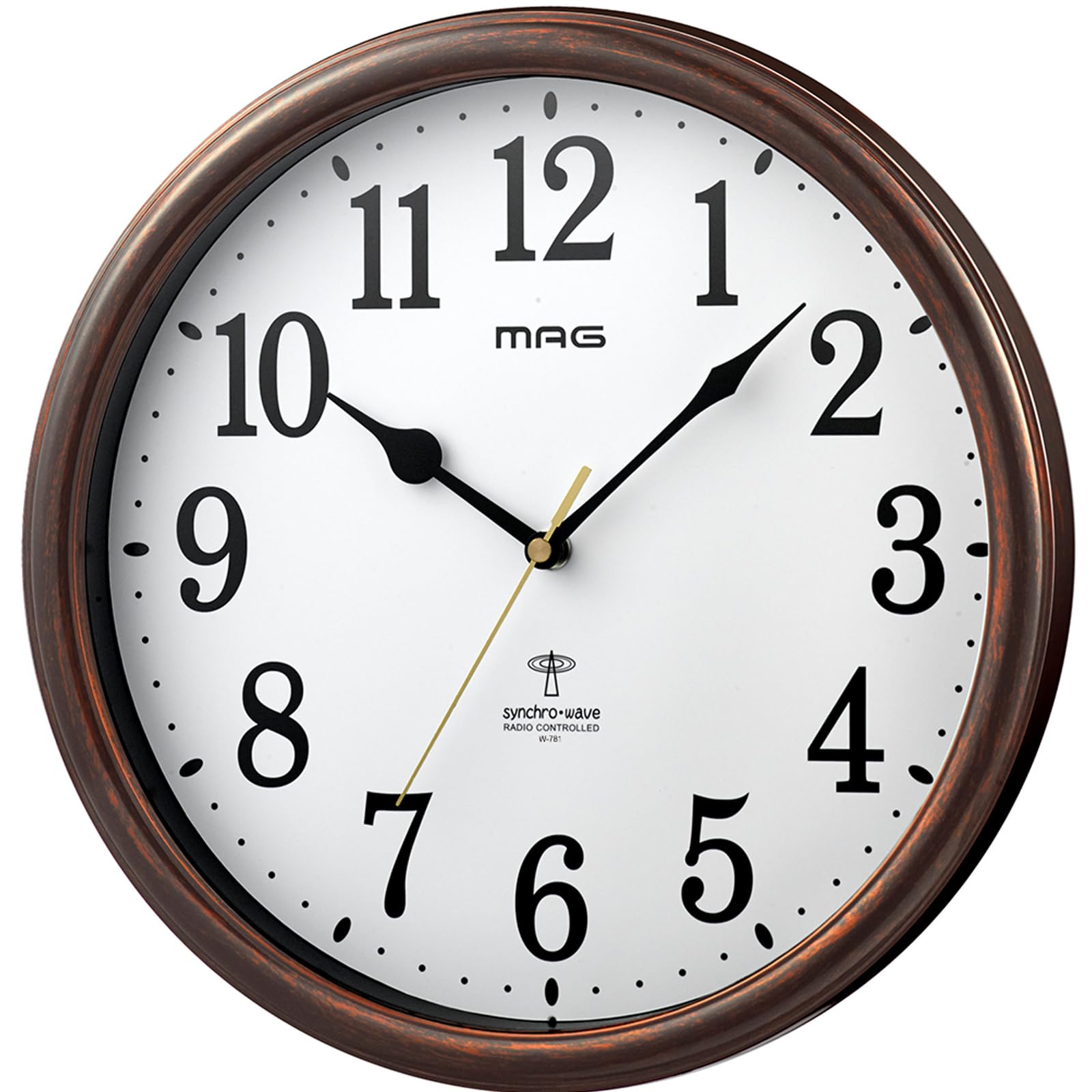 MAG Wall Radio Step Second Night Second Hand Stop Wood Brown Clock, Clock, Analog, Bellflower, Hand, Function, Grain, W-781BR-Z коричневий
MAG Wall Radio Step Second Night Second Hand Stop Wood Brown Clock, Clock, Analog, Bellflower, Hand, Function, Grain, W-781BR-Z коричневий