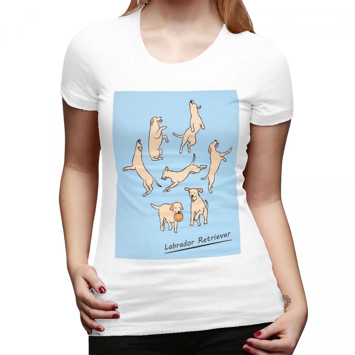 Playing Light Yellow Lab Labrador Retriever TShirt for Women Crew Neck Streetwear T Shirts Womens Short Sleeve Clothes Tops S
Playing Light Yellow Lab Labrador Retriever TShirt for Women Crew Neck Streetwear T Shirts Womens Short Sleeve Clothes Tops S