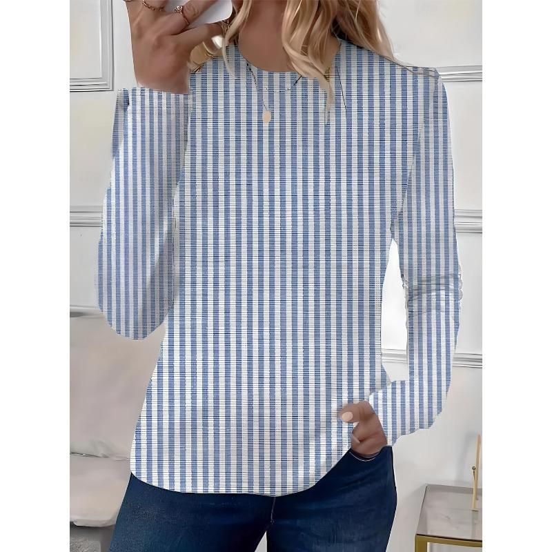 Women s T shirt Long Sleeve Crew Neck Long Sleeve Elegant Vintage Round Neck Regular Tops 3XL
Women s T shirt Long Sleeve Crew Neck Long Sleeve Elegant Vintage Round Neck Regular Tops 3XL