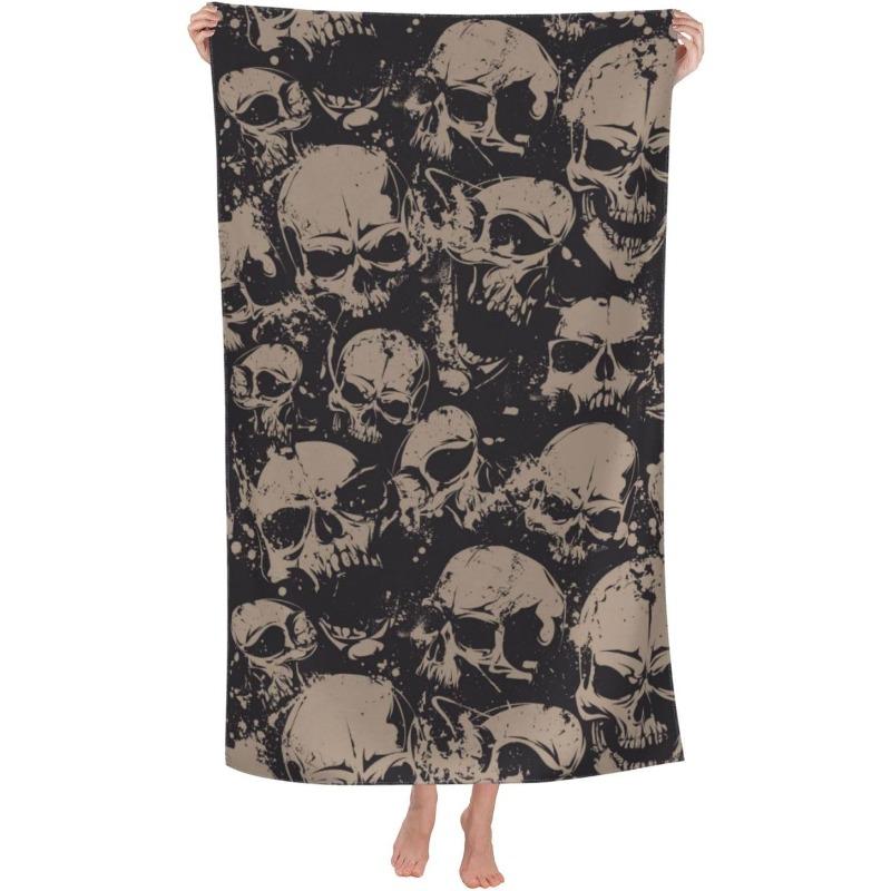 Skull Vintage Beach Towel Quick Dry Microfiber Bath Towels for Bathroom Soft Sand Free Summer Travel Swimming W40*H60(CM)
Skull Vintage Beach Towel Quick Dry Microfiber Bath Towels for Bathroom Soft Sand Free Summer Travel Swimming W40*H60(CM)