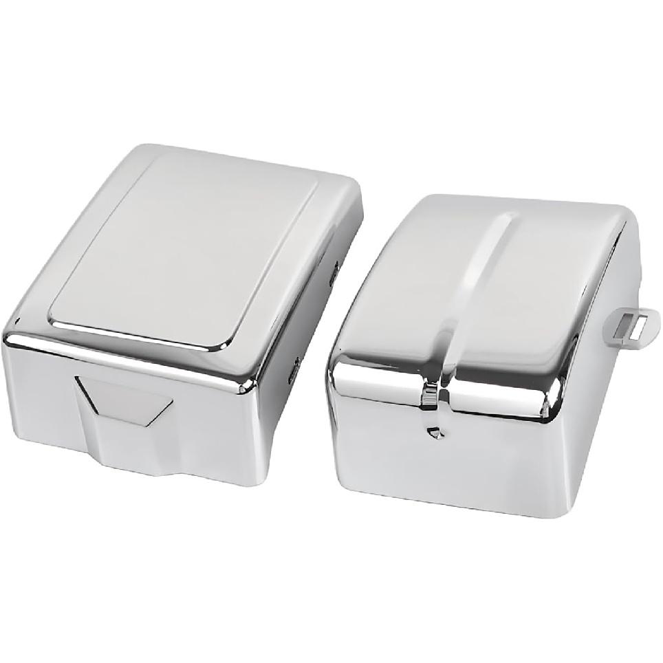1 Pair Chrome Battery Box Side Fairing Covers for Harley Dyna Wide Super Glide Switchback Street Fat Bob FXDB FXD FXDWG FXDL 2006-2017 Chrome
1 Pair Chrome Battery Box Side Fairing Covers for Harley Dyna Wide Super Glide Switchback Street Fat Bob FXDB FXD FXDWG FXDL 2006-2017 Chrome