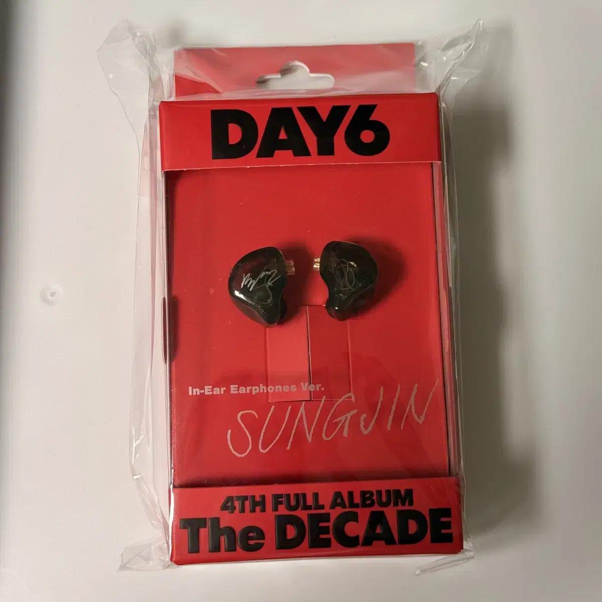 Day6 The Decade In-ear Van Sungjin Ver Sealed
Day6 The Decade In-ear Van Sungjin Ver Sealed