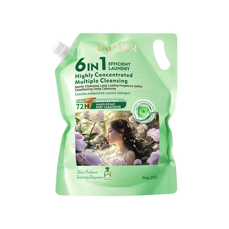 Large capacity lavender bacteriostatic laundry detergent 2KG clean and clean fragrance 1
Large capacity lavender bacteriostatic laundry detergent 2KG clean and clean fragrance 1