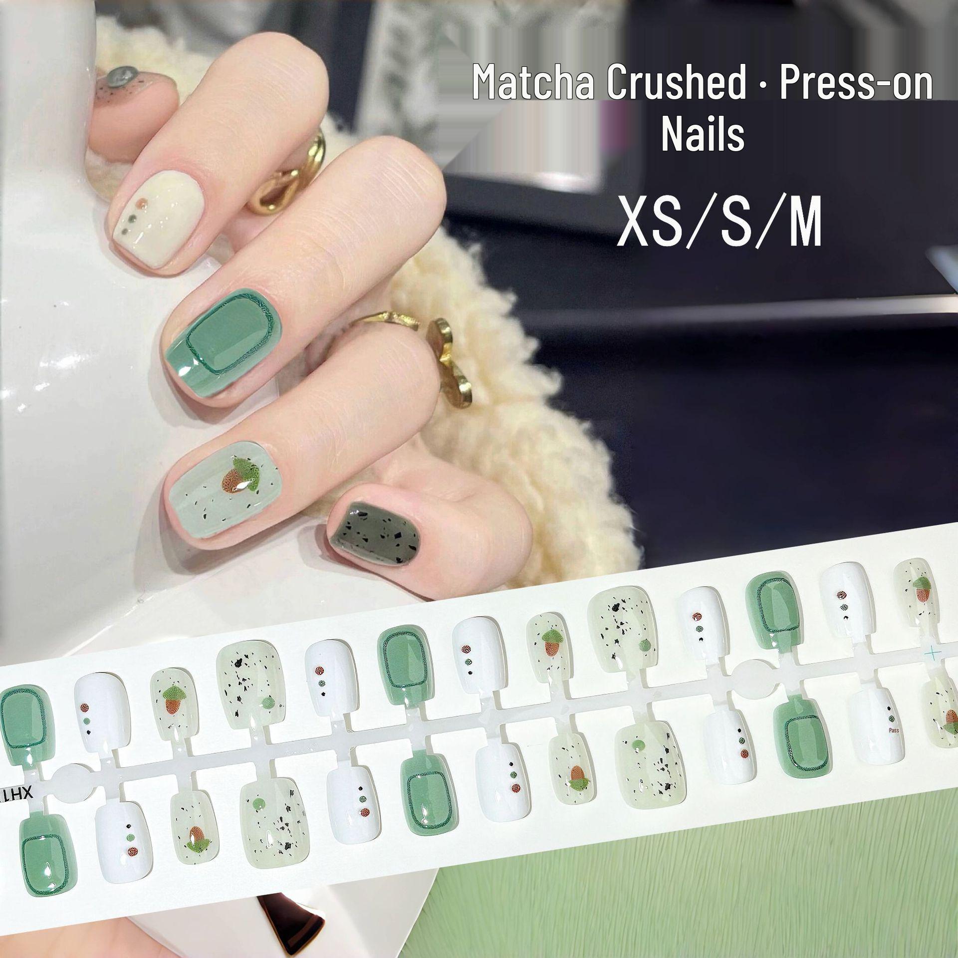 2025 Spring/Summer Wearable 3D Matcha Green Nail Art Patches - Fresh, Whitening, Ins Style
2025 Spring/Summer Wearable 3D Matcha Green Nail Art Patches - Fresh, Whitening, Ins Style