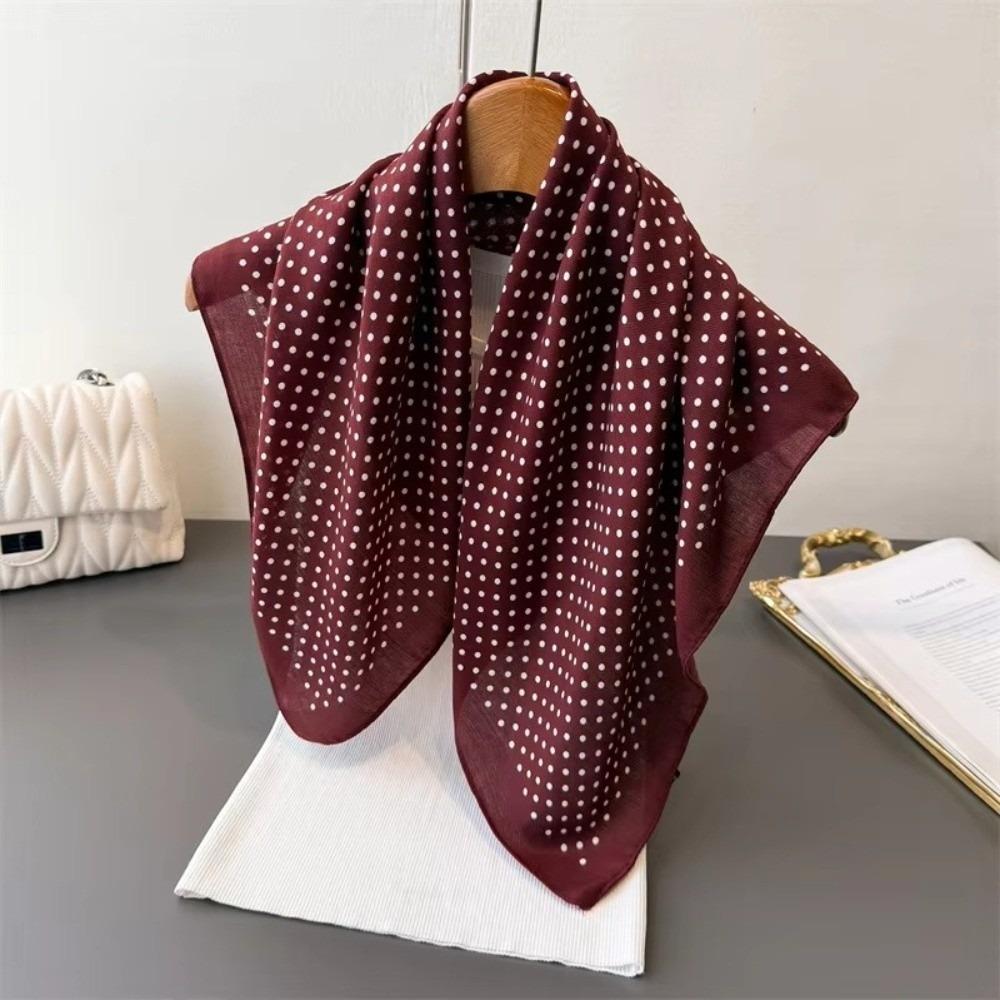 65*65cm Foulard Bandana Cotton Feel Neckerchief Headscarf New Head Scarf Spring Autumn Wraps червоний
65*65cm Foulard Bandana Cotton Feel Neckerchief Headscarf New Head Scarf Spring Autumn Wraps червоний